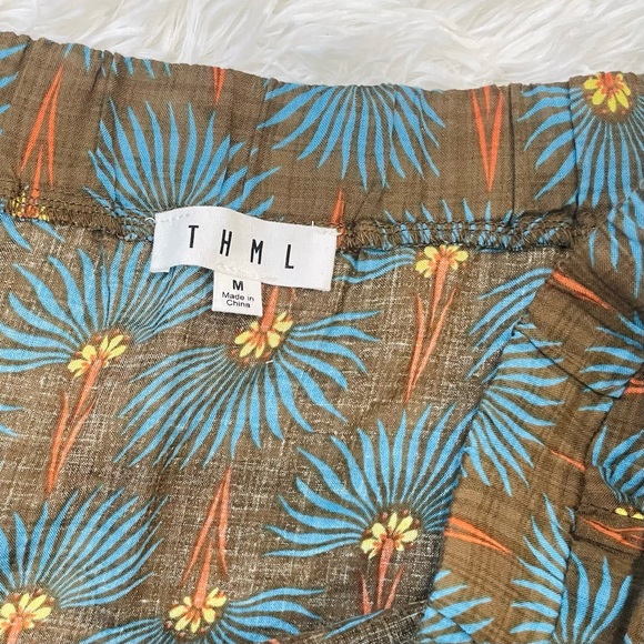 THML by Anthropology Off-The-Shoulder Floral Top - Picture 4 of 5